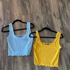 shein crop/ tank top lot NWOT